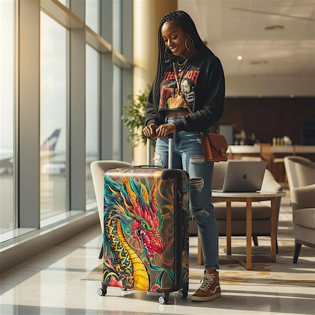 Fire Dragon Suitcase