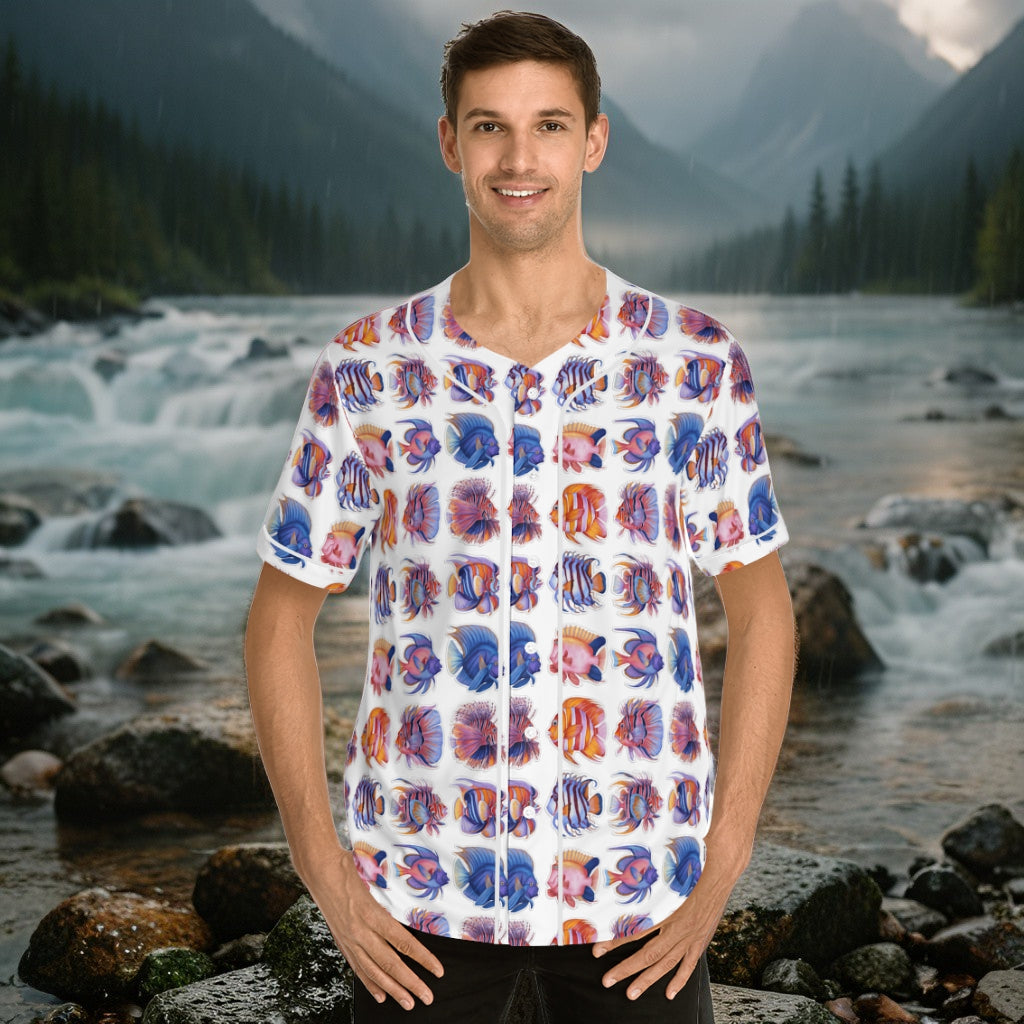 Men's Baseball Jersey  - Fisherman Folly