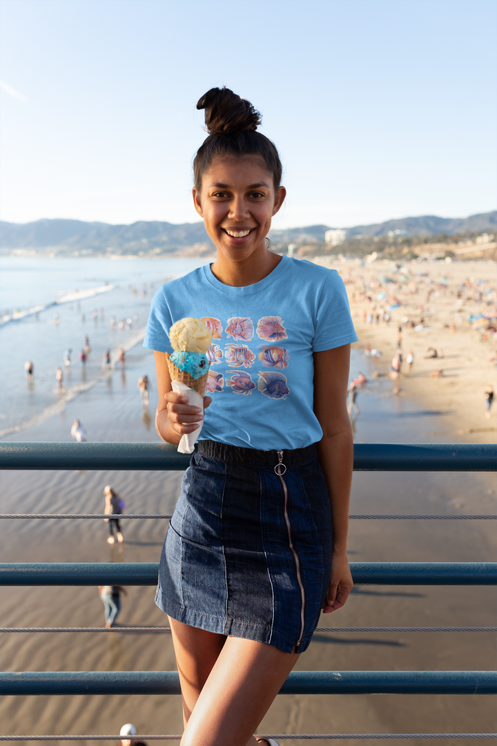Youth Short Sleeve Tee - Joy To the Fishes in the Deep Blue Sea