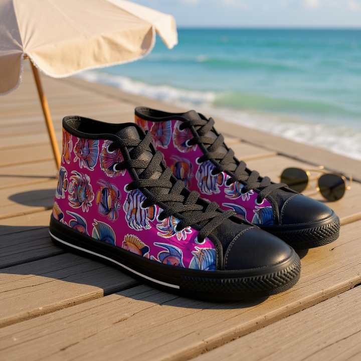 Women's Classic Sneakers - Joy 2 The Fishes in the Sea