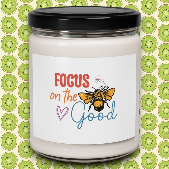 Scented Soy Candle, 9oz - Focus On The Good