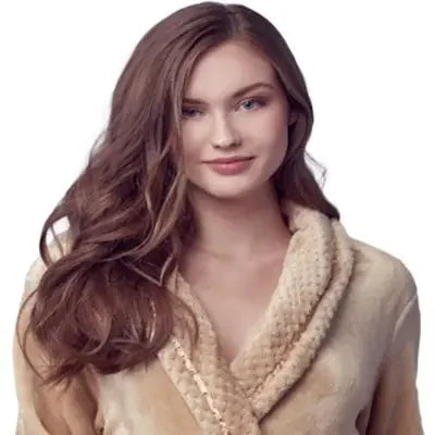 Women's Ultra Soft Plush Bathrobe | CloudSoft Luxury Fleece Robe