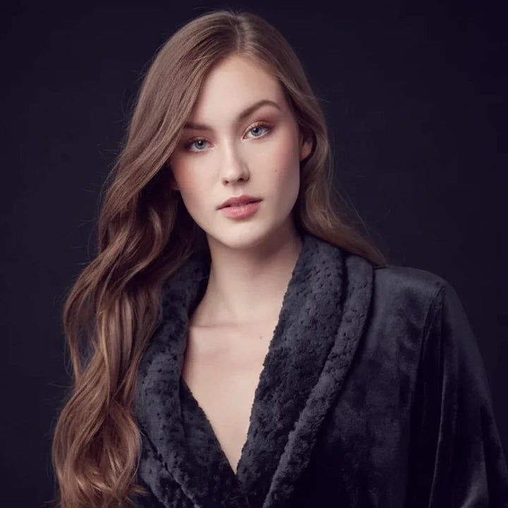 Women's Ultra Soft Plush Bathrobe | CloudSoft Luxury Fleece Robe