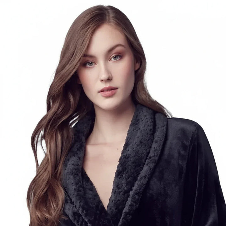 Women's Ultra Soft Plush Bathrobe | CloudSoft Luxury Fleece Robe