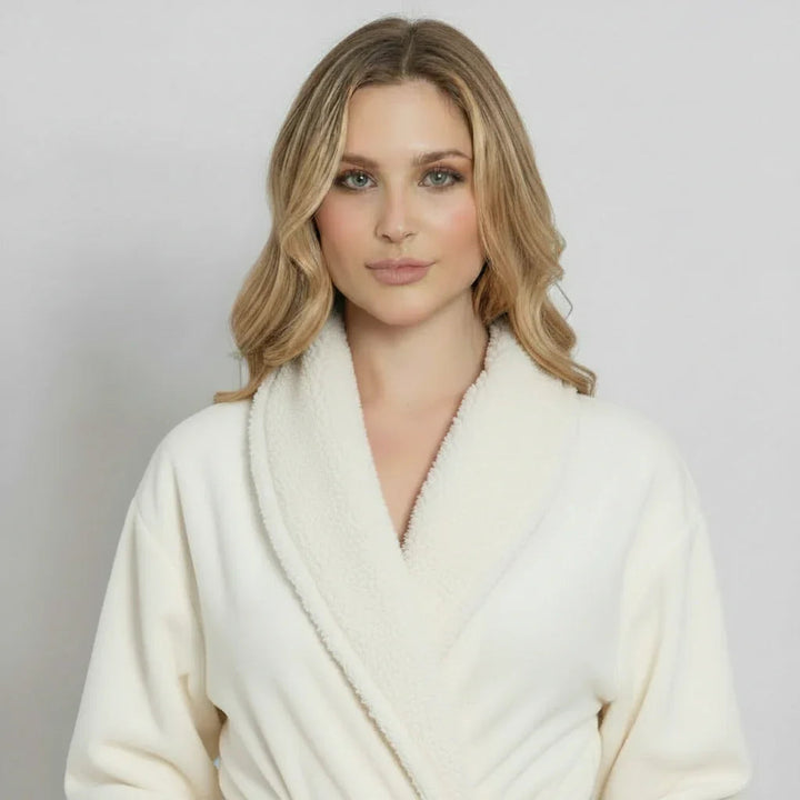 Women's Ultra Soft Plush Bathrobe | CloudSoft Luxury Fleece Robe