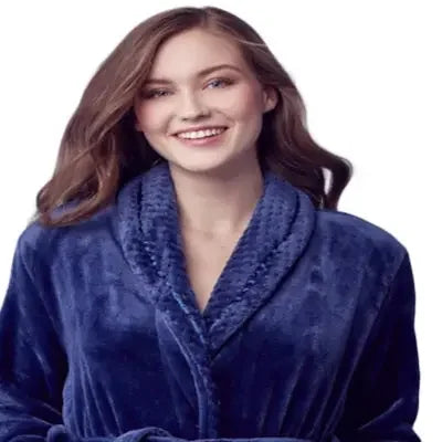 Women's Ultra Soft Plush Bathrobe | CloudSoft Luxury Fleece Robe