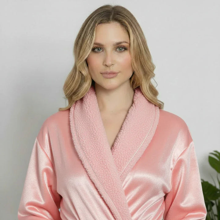 Women's Ultra Soft Plush Bathrobe | CloudSoft Luxury Fleece Robe