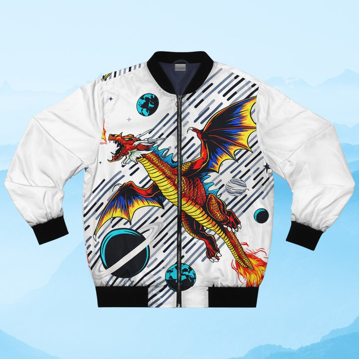 Men's Bomber Jacket  - Galaxy Dragon