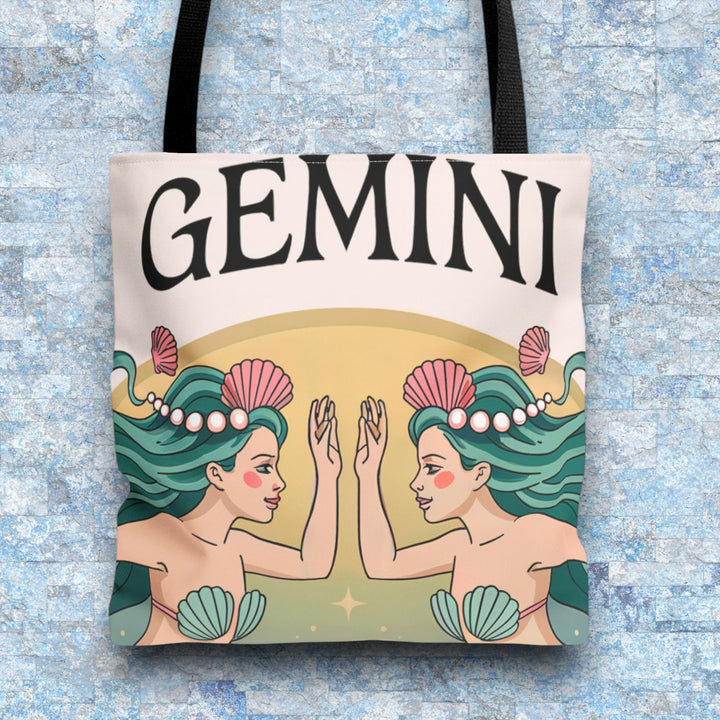 Gemini Zodiac Tote Bag, Astrological Bag, Personalized Gift, Astrology Lover, Horoscope Accessory, Birthday Present