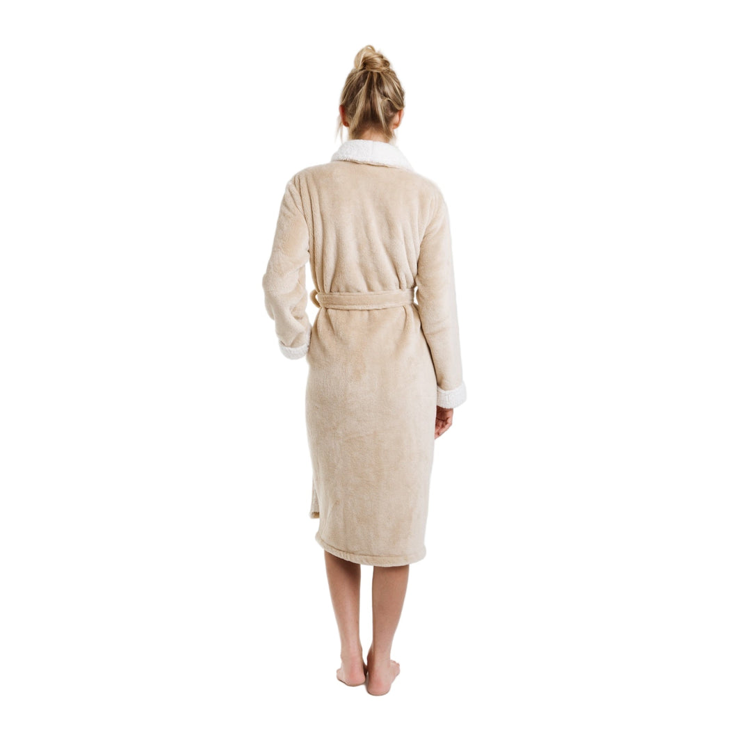 Cloud Soft Sherpa Fleece Robe