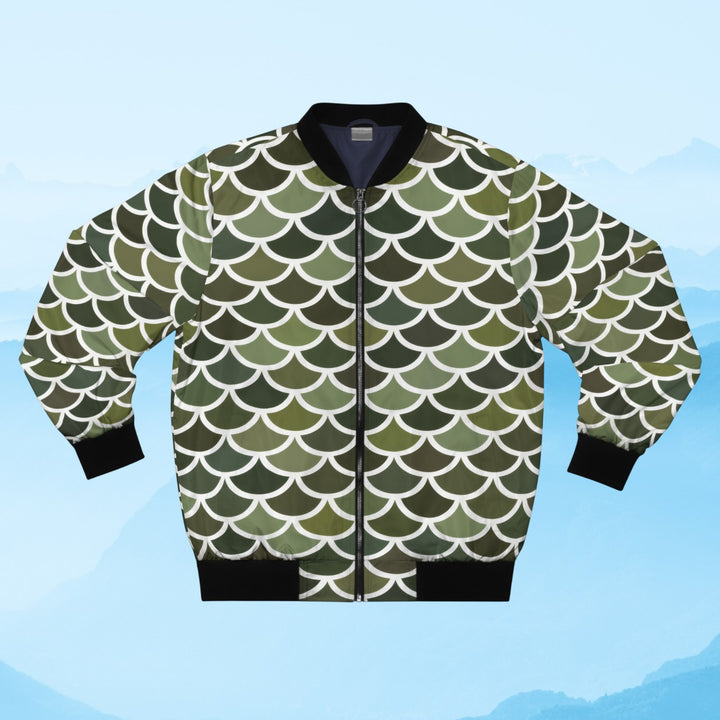 Men's Bomber Jacket - Merman Scales