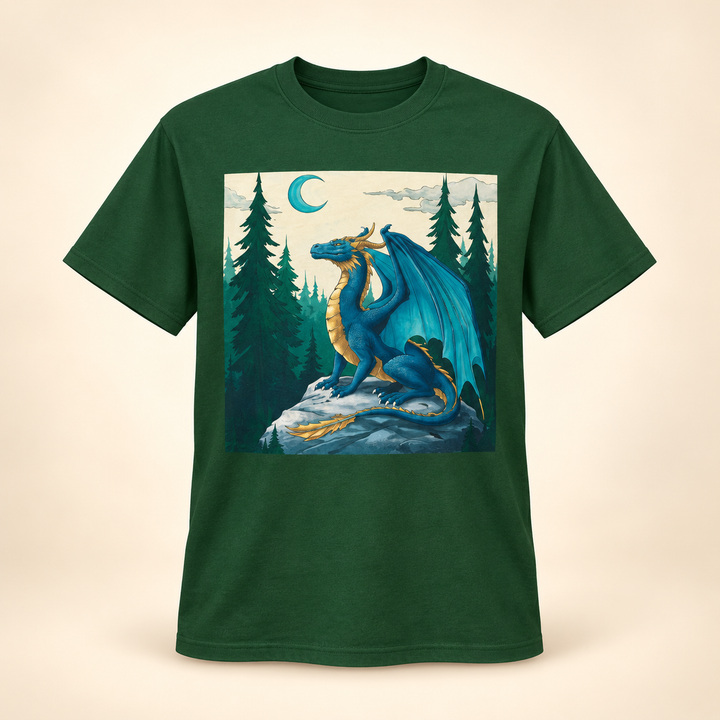 Unisex Heavy Cotton Tee - Dino Guardian