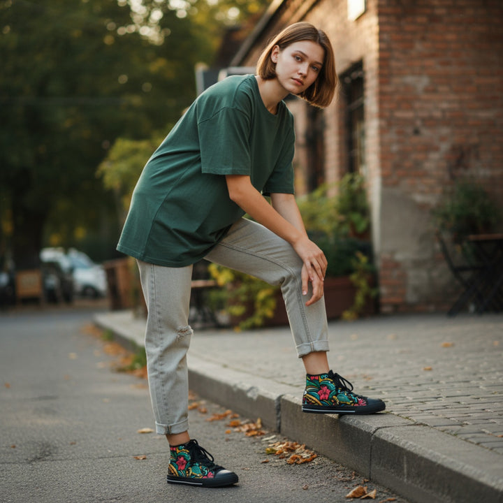 Women's Classic Sneakers - Hawaii Vibe