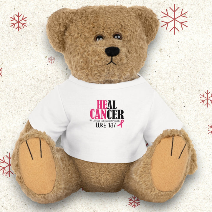Plush Toy with T-Shirt - Healing Cancer Gift