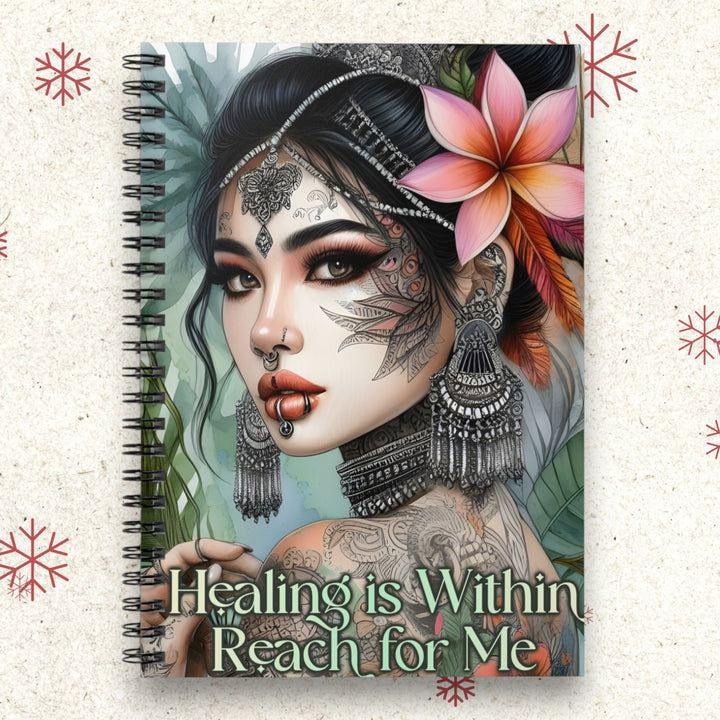 Healing Journey Journal Spiral Notebook
