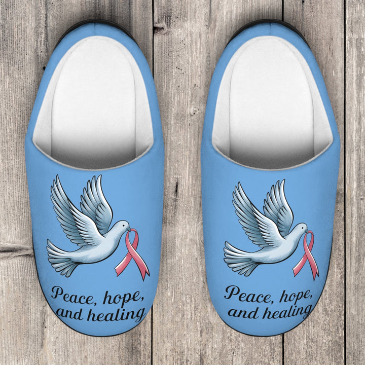 Men's Slippers - Peace, Hope, Healing