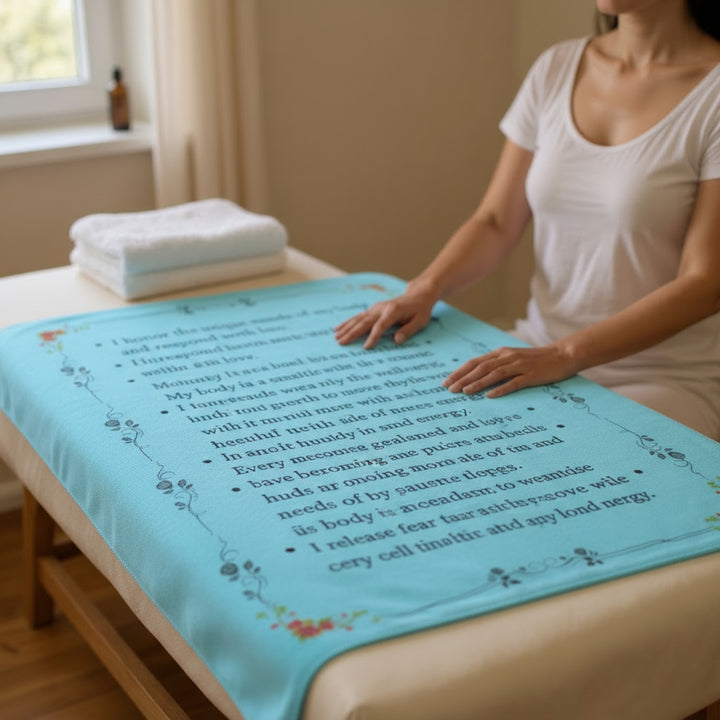 Fleece Sherpa Blanket - Healing Words of Love