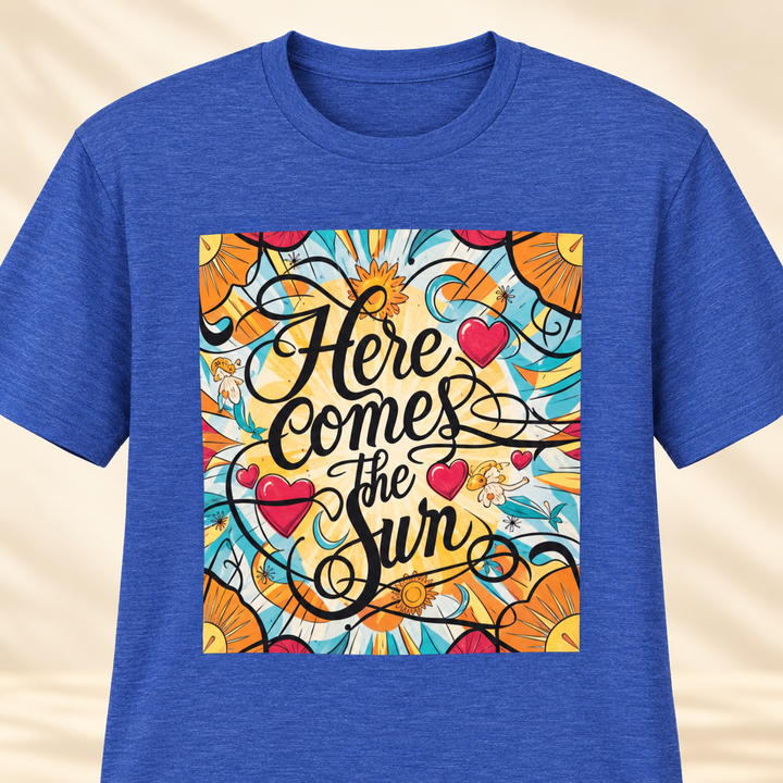 Unisex Jersey Short Sleeve Tee - Here Comes The Sun