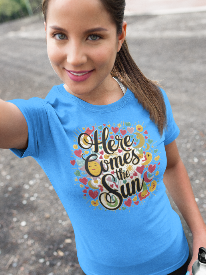 Unisex Jersey Short Sleeve Tee - Here Comes The Sun