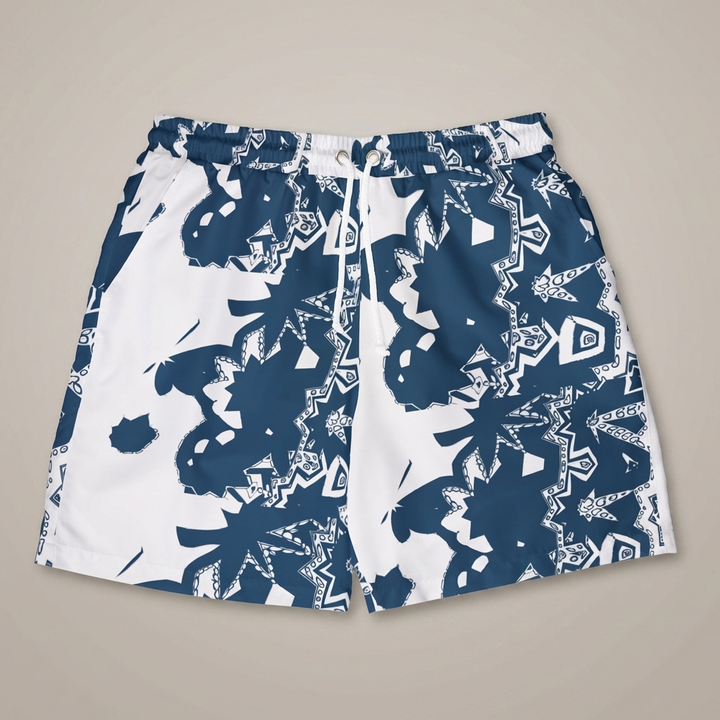 Tropical Vibes Unisex Swim Shorts | Shifting Design
