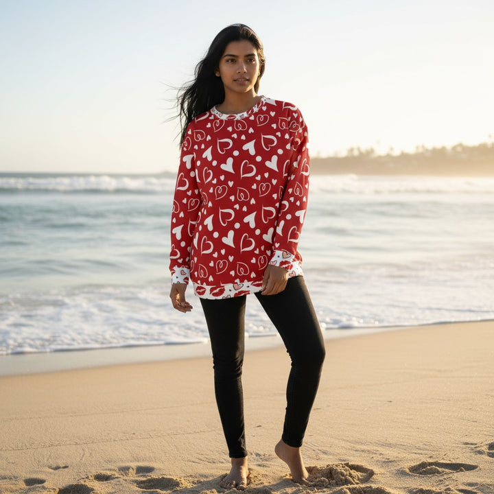 Unisex Sweatshirt - Hugs and Kisses