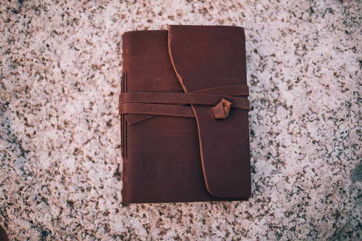 Kodiak Leather Travel Journal | Handmade Artisan Paper Notebook