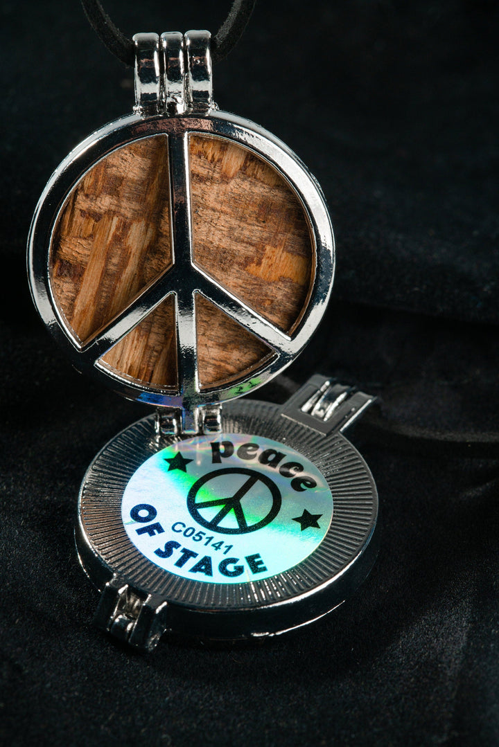 Woodstock 1969 Stage Peace Pendant Necklace