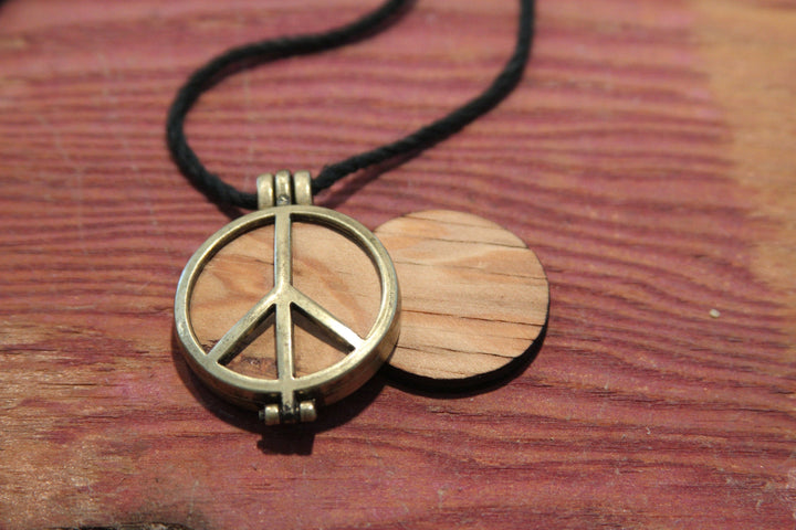Woodstock 1969 Stage Peace Pendant Necklace