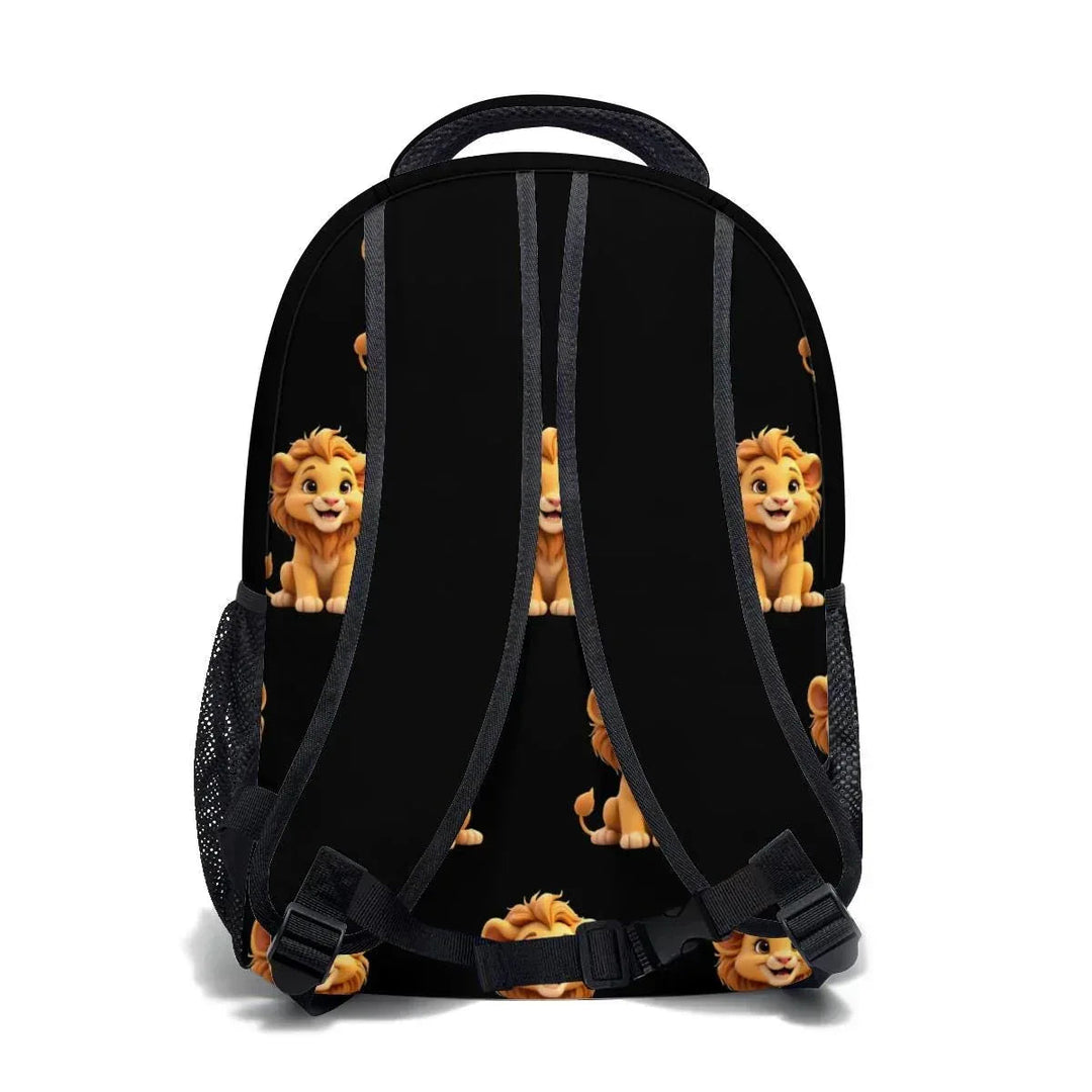 Personalized Lion Kids School Set – Backpack, Lunch Tote & Pen Pouch
