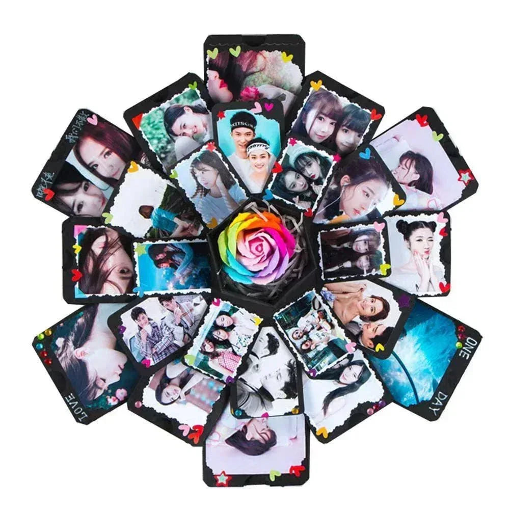 Personalized Photo Explosion Box Scrapbook Gift