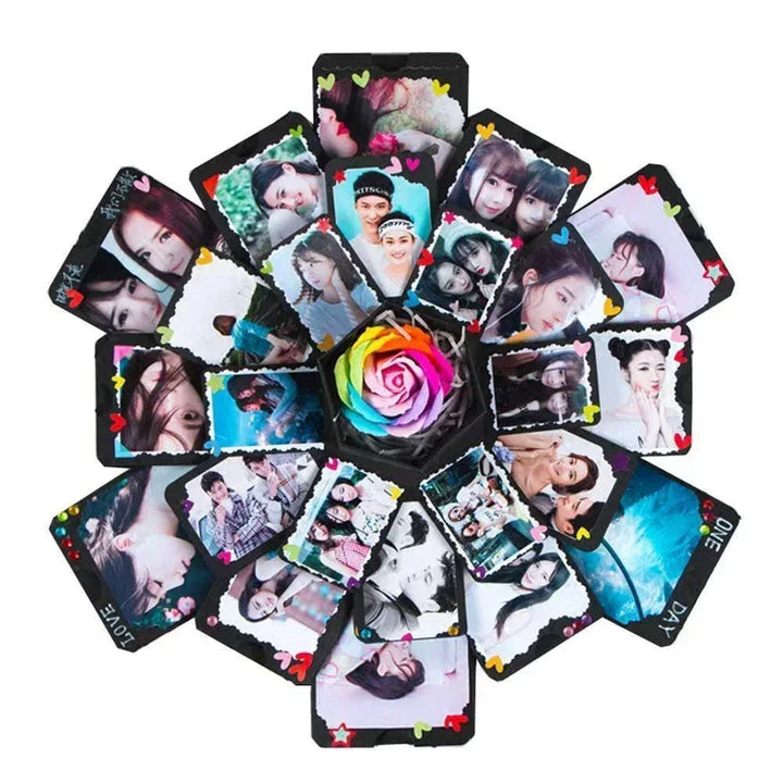 Personalized Photo Explosion Box Scrapbook Gift