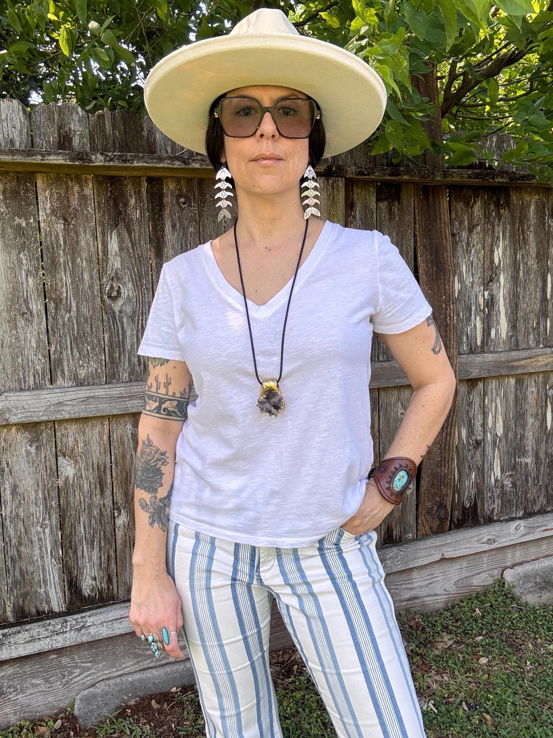 Handmade Fish Bone Earrings | Coastal Metal Statement Jewelry