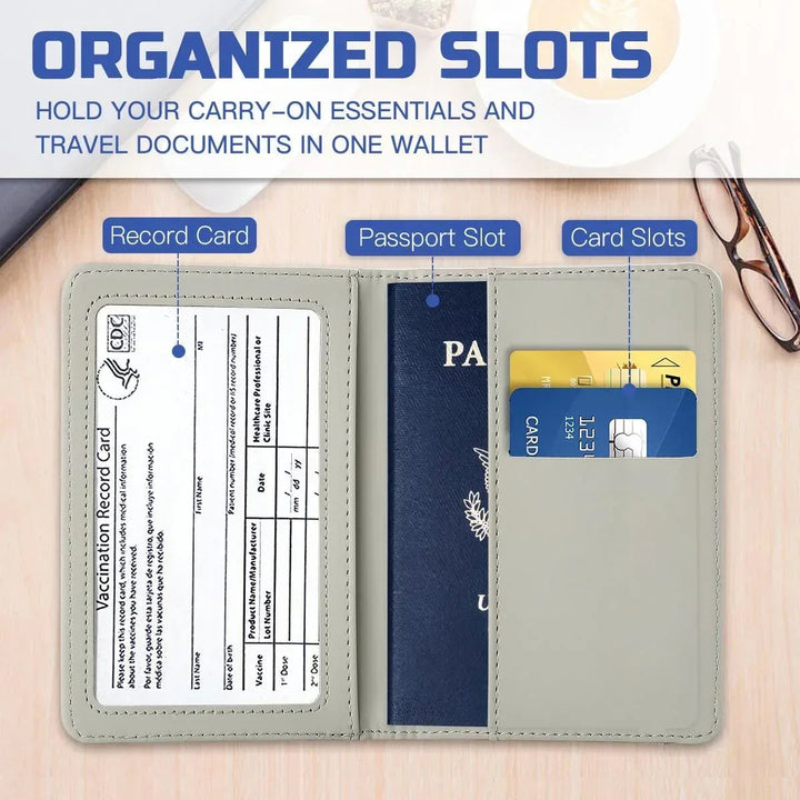 Personalized Galaxy Lion Passport Holder with Name