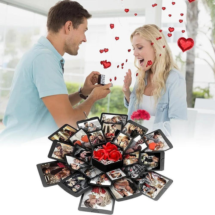 Personalized Photo Explosion Box Scrapbook Gift