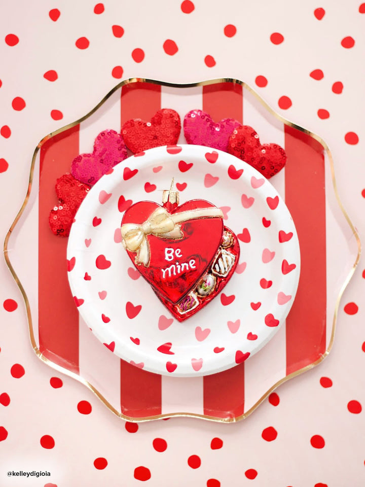 Valentine Chocolates Ornament – Romantic Candy Gift