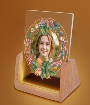 Custom Photo Night Light for Teen Girls