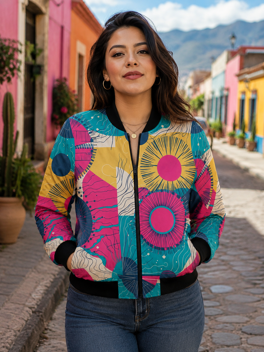 Women's Bomber Jacket - Jetsons