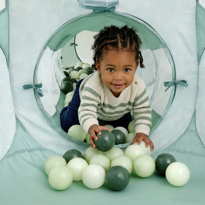 Tiny Land® Compact Adventure 3-in-1 Play Tunnel With no Balls