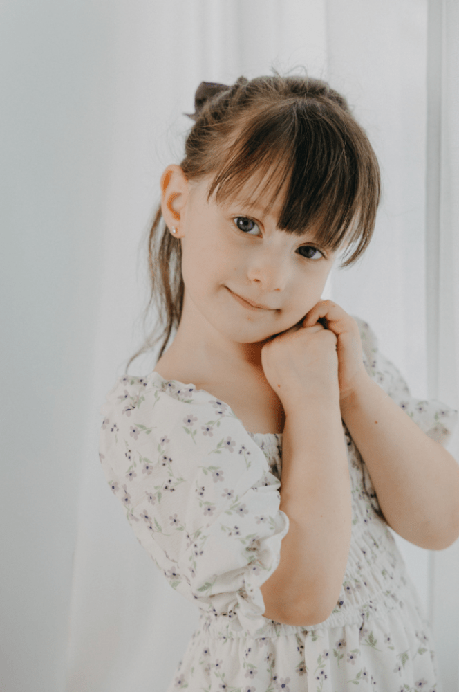 Lavender Floral Mommy & Me Katherine Dress