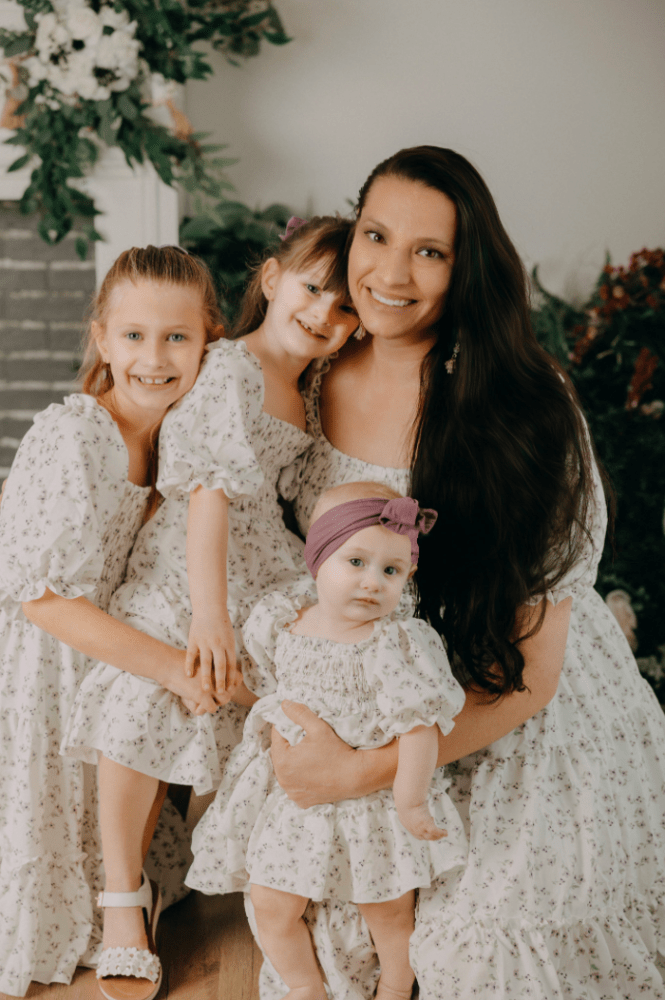 Lavender Floral Mommy & Me Katherine Dress
