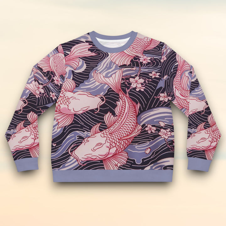Lightweight Sweatshirt - Koi Fish