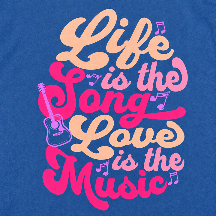 Unisex Jersey Short Sleeve Tee - Life Is A Song