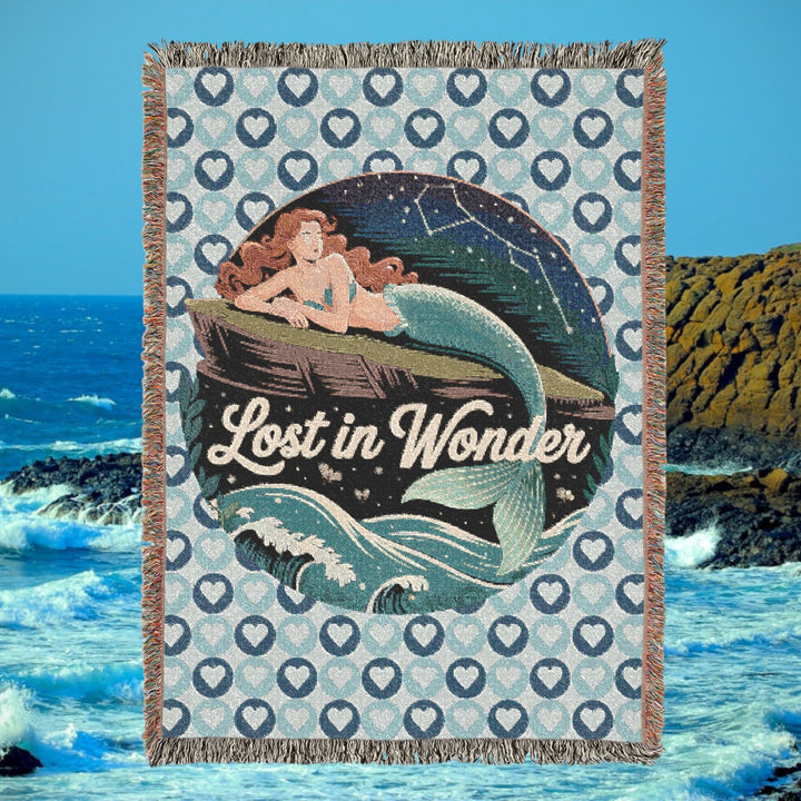 Cozy Woven Blanket – Vibrant Tapestry Throw