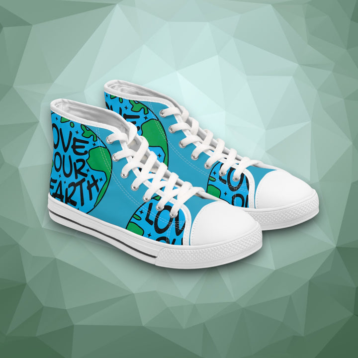 High Top Sneakers - Love Our Earth Women's Shoes