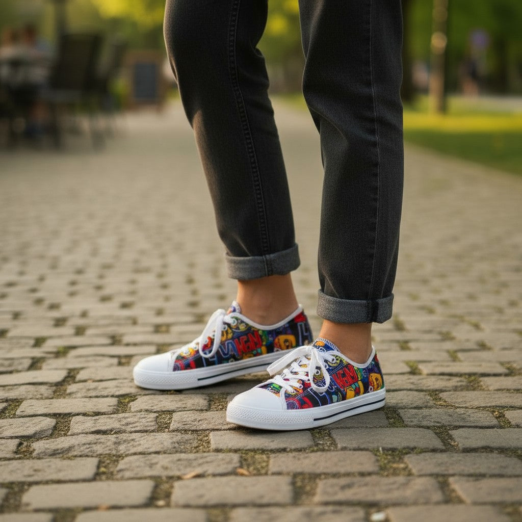 Love Low Top Sneakers for Women