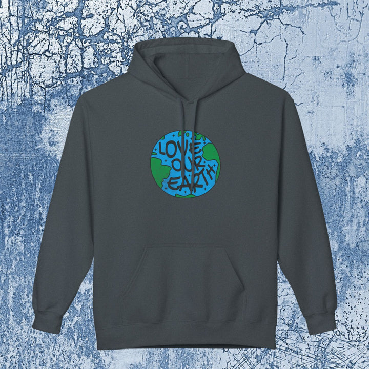 Unisex Midweight Softstyle Fleece Hoodie - Love Our Earth