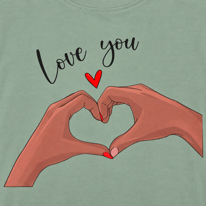 Unisex Softstyle T-Shirt - Love You Heart