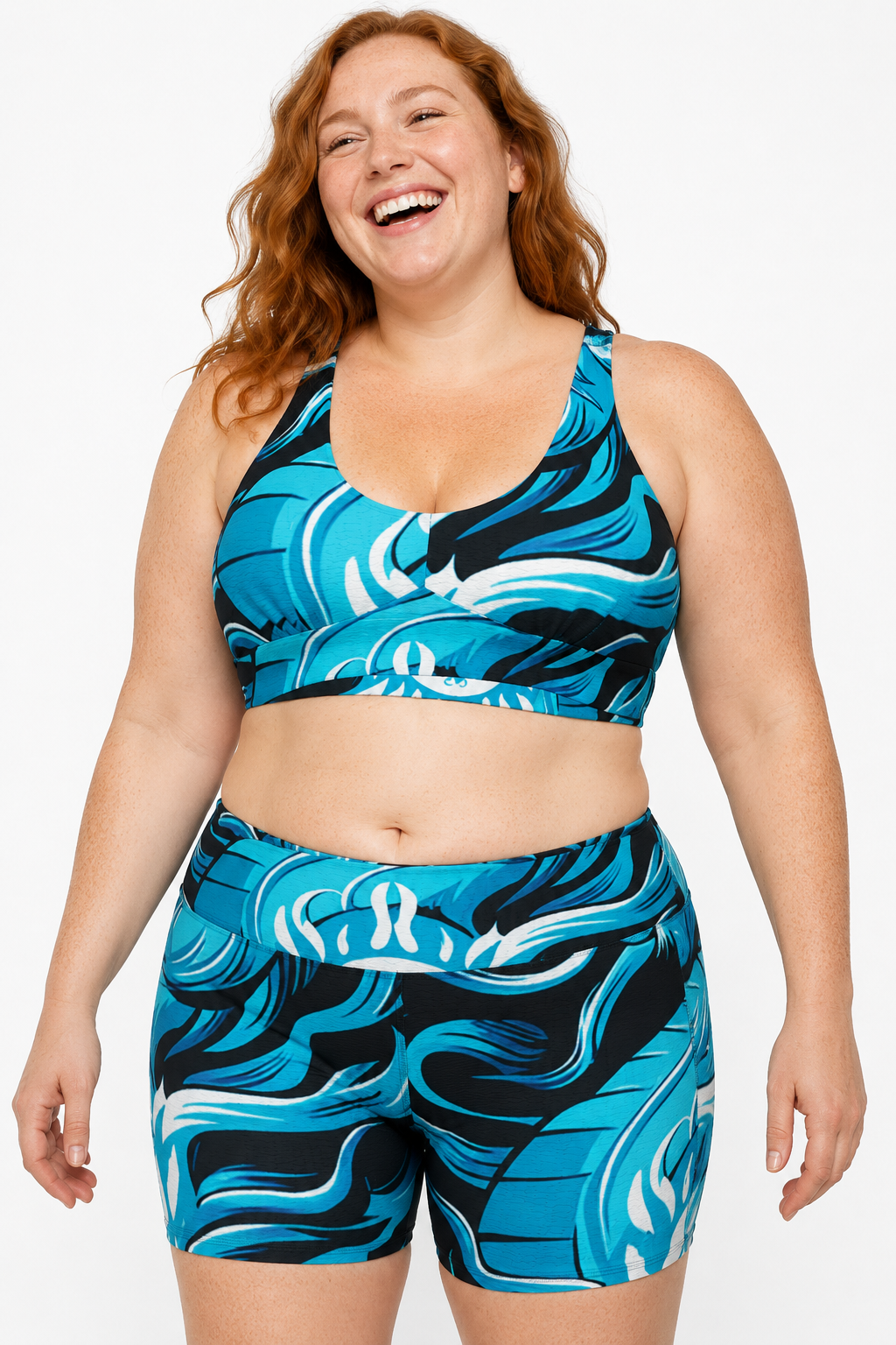Majestic Reign Women’s Sports Bra and Shorts Set