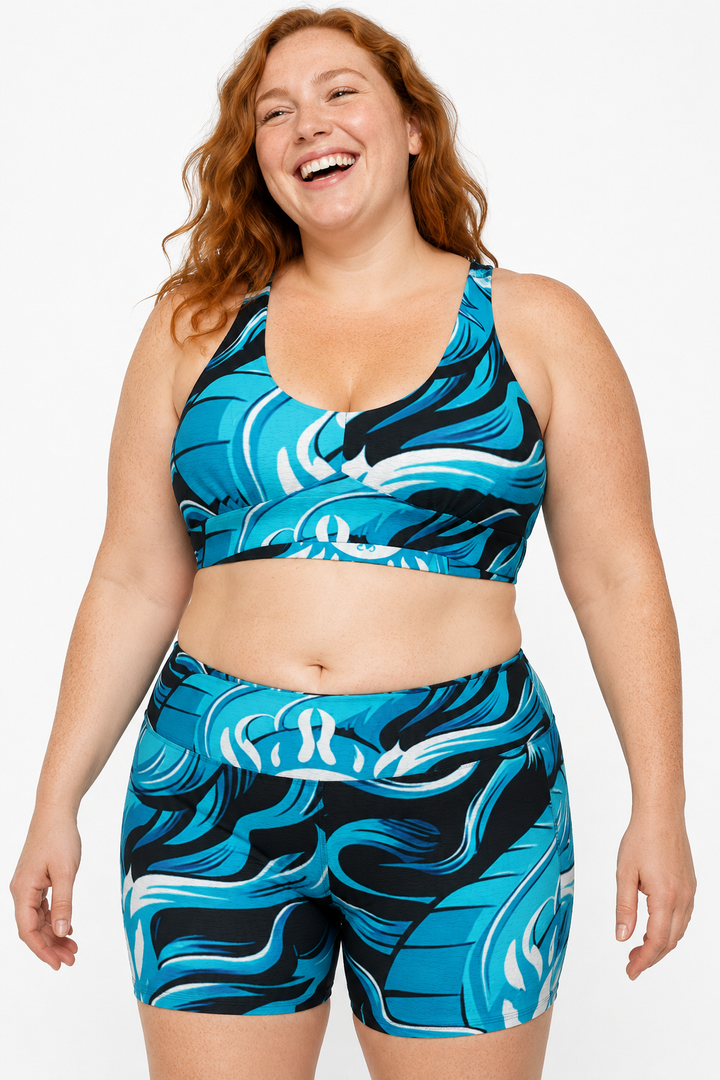 Majestic Reign Women’s Sports Bra and Shorts Set
