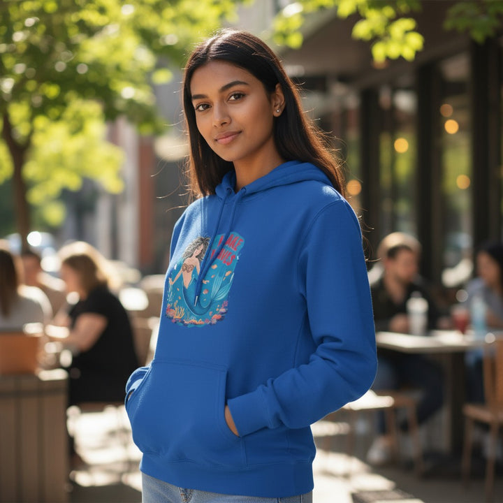 Three-Panel Fleece Hoodie - Make Waves